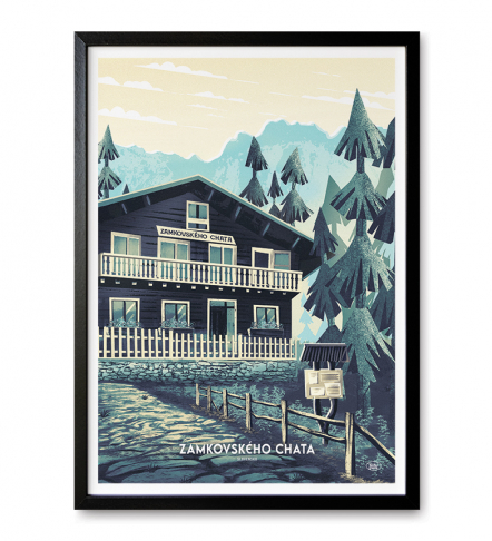 Obrázok pre Poster Zamkovského chata