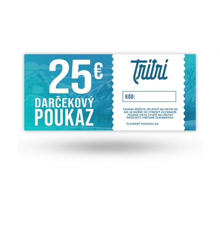 Obrázok pre Darčekový poukaz 25 eur