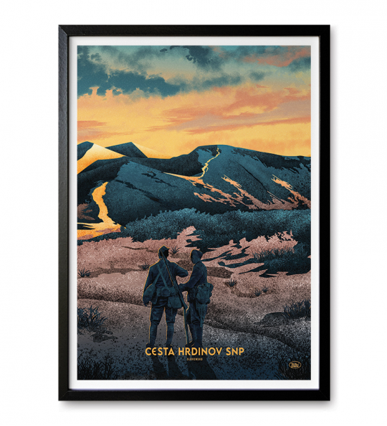 Obrázek pro Poster Cesta hrdinov SNP