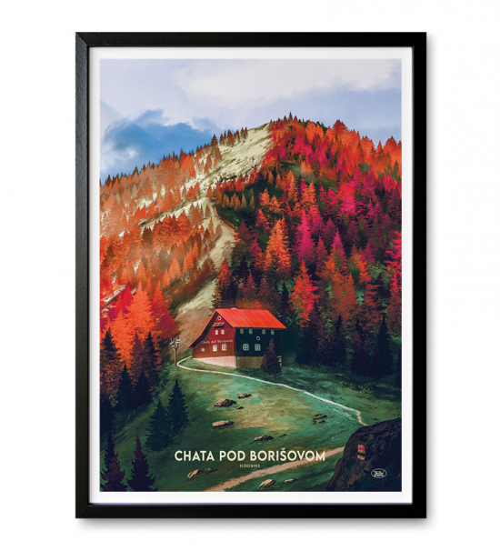 Obrázek pro Poster Chata pod Borišovom