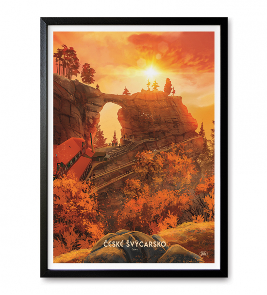 Poster České Švýcarsko Obrázok pre Poster České Švýcarsko