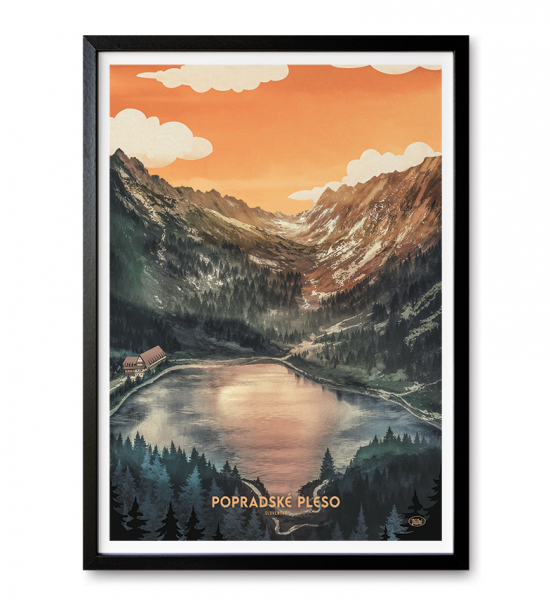 Obrázek pro Poster Popradské pleso