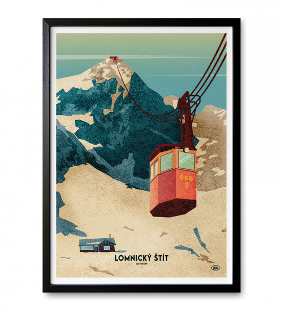 Obrázok pre Poster Lomnický štít - XL