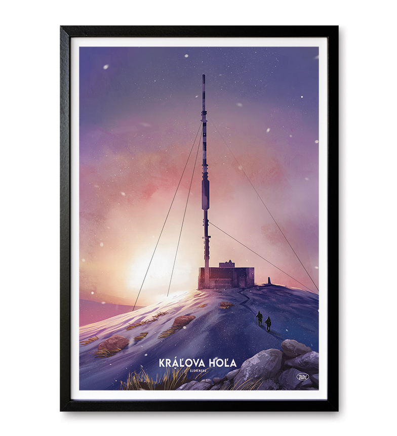 Obrázok pre Poster Kráľova hoľa - XL