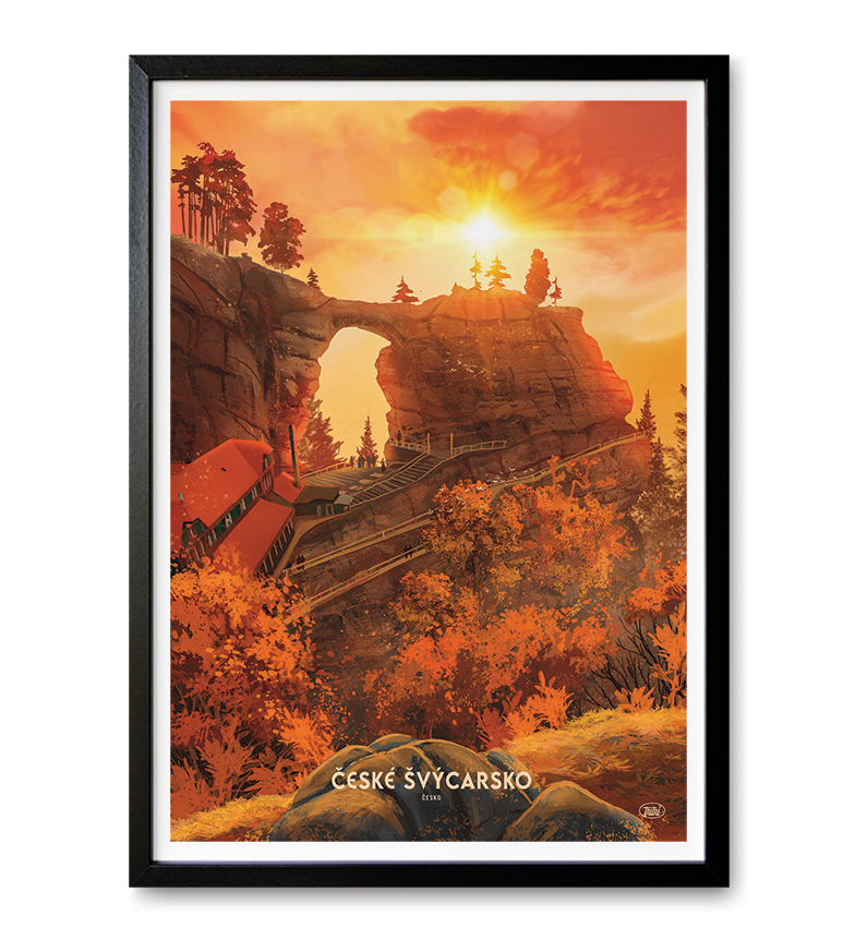 Obrázek pro Poster České Švýcarsko